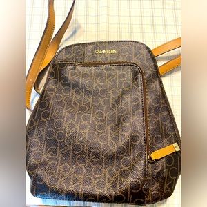 Calvin Klein backpack purse , clean inside